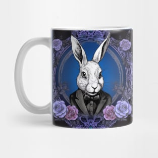 White Rabbit In A Suit Mug